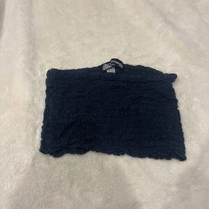 Teahupoo Tahitian Tube Top Navy Blue